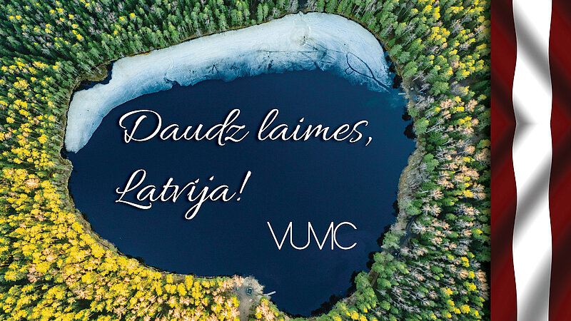 LU VUMC komanda sveic Latvijas Valsts dzimšanas dienā!